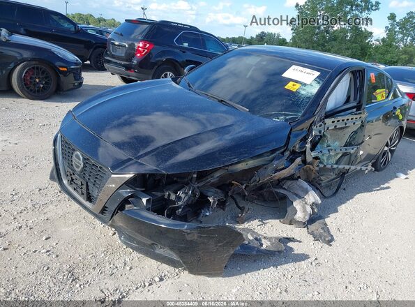 1N4BL4CV9NN315085 2022 NISSAN ALTIMA Black Передня ліва чверть
