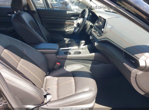 1N4BL4CV9NN334350 2022 NISSAN ALTIMA Black Widok wnętrza z przodu