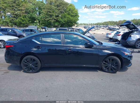 1N4BL4CV9NN334350 2022 NISSAN ALTIMA Black Widok wnętrza z tyłu