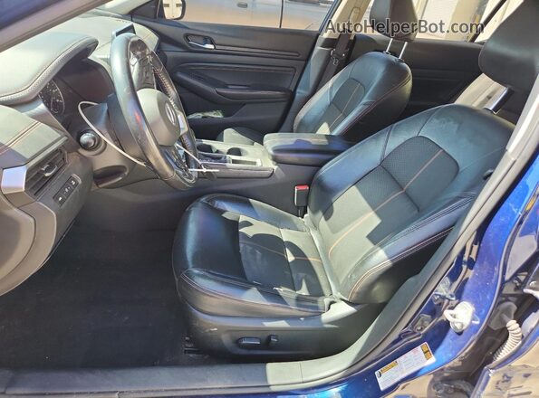 1N4BL4CV9NN335630 2022 NISSAN ALTIMA Blue Вид салону спереду