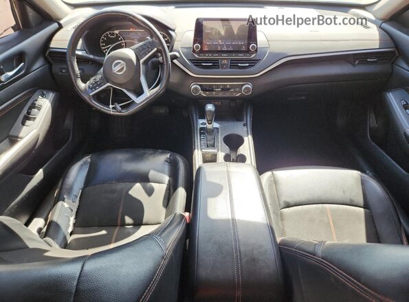 1N4BL4CV9NN335630 2022 NISSAN ALTIMA Blue Вид панелі приладів