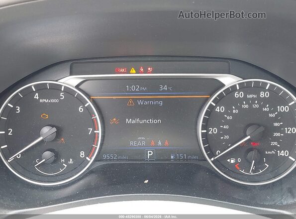 1N4BL4CV9RN410364 2024 NISSAN ALTIMA White Vista de los asientos traseros