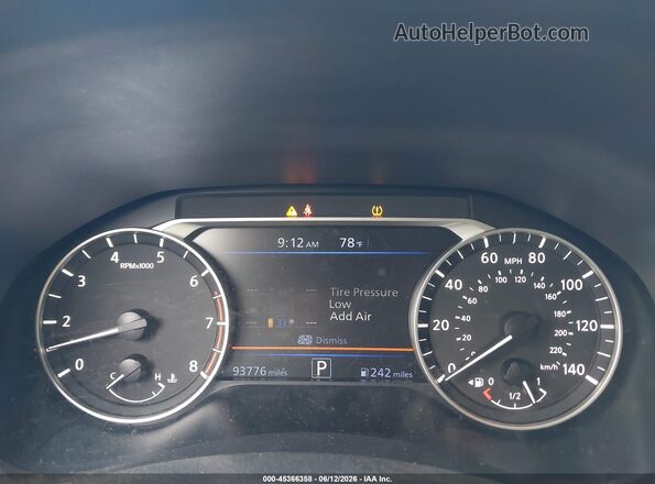 1N4BL4CVXKC177516 2019 NISSAN ALTIMA White 