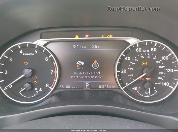 1N4BL4CVXLC270411 2020 NISSAN ALTIMA Gray Вид задніх сидінь