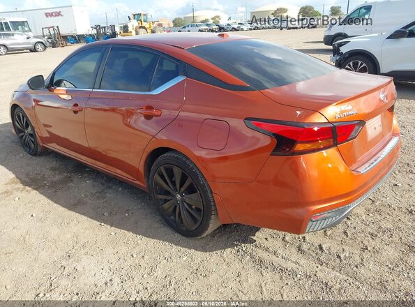1N4BL4CVXMN314249 2021 NISSAN ALTIMA Orange Rear left