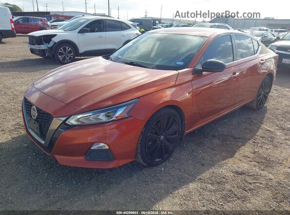1N4BL4CVXMN314249 2021 NISSAN ALTIMA Orange Front left