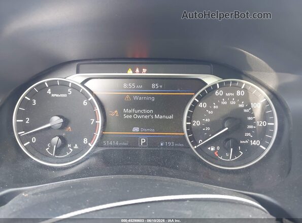 1N4BL4CVXMN314249 2021 NISSAN ALTIMA Orange Rear seats view