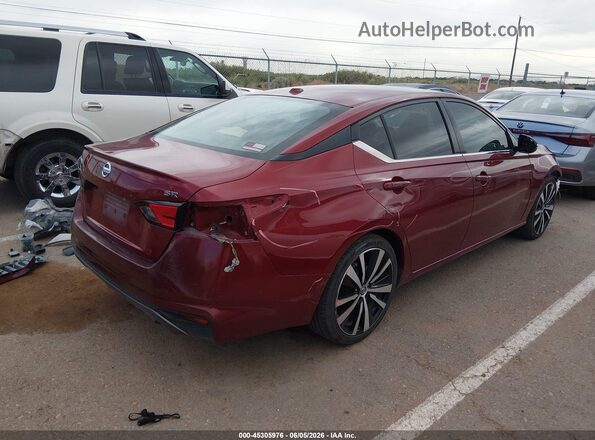 1N4BL4CVXMN387198 2021 NISSAN ALTIMA Красный Задняя правая четверть