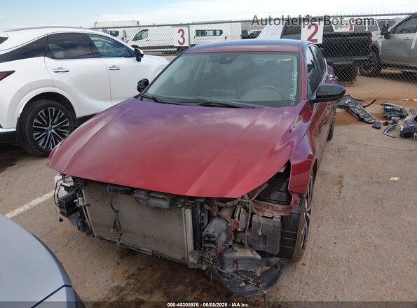 1N4BL4CVXMN387198 2021 NISSAN ALTIMA Красный Вид задней части салона