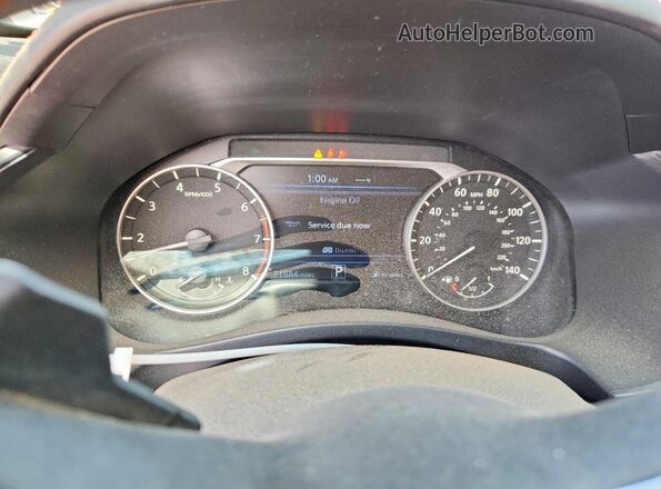 1N4BL4CVXNN331439 2022 NISSAN ALTIMA Silver Widok zestawu wskaźników