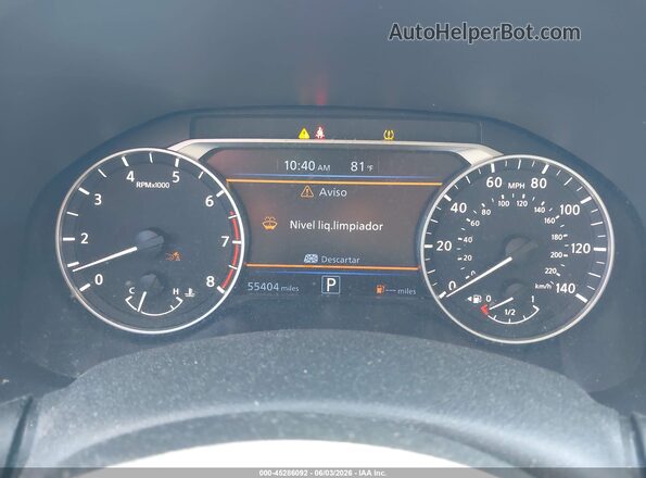 1N4BL4CW1LC118557 2020 NISSAN ALTIMA Silver უკანა სავარძლების ხედი