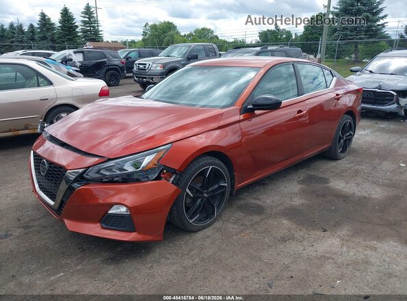 1N4BL4CW1LC244336 2020 NISSAN ALTIMA Orange Передня ліва чверть