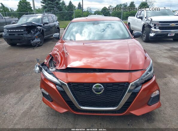 1N4BL4CW1LC244336 2020 NISSAN ALTIMA Orange Вид щитка приладів