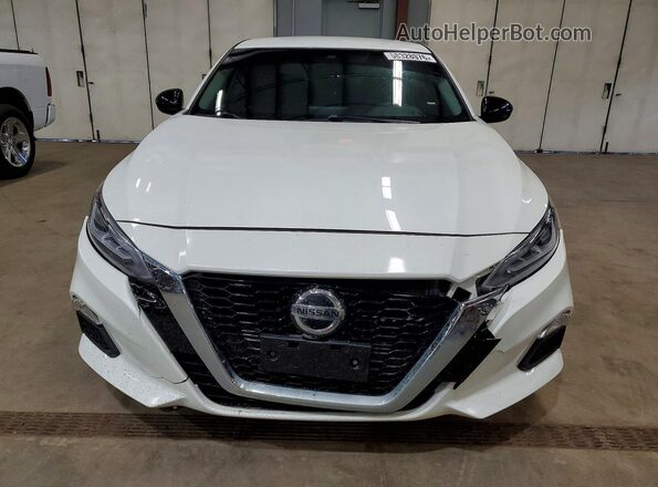 1N4BL4CW1MN410456 2021 NISSAN ALTIMA Белый Вид спереди