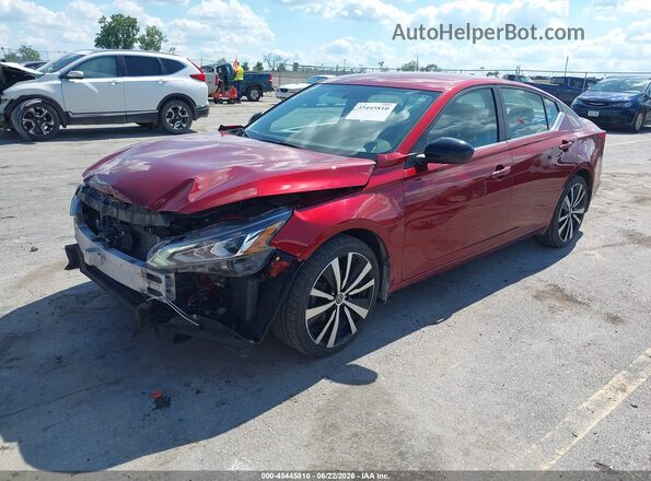 1N4BL4CW2KC204510 2019 NISSAN ALTIMA Красный Передняя левая четверть