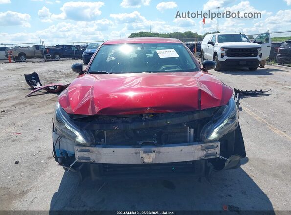 1N4BL4CW2KC204510 2019 NISSAN ALTIMA Красный Вид щитка приборов