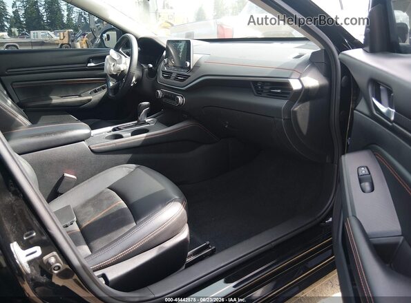 1N4BL4CW2MN376320 2021 NISSAN ALTIMA Black Widok wnętrza z przodu