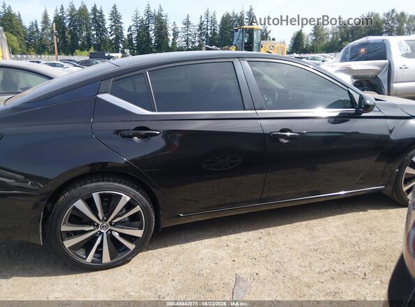 1N4BL4CW2MN376320 2021 NISSAN ALTIMA Black Widok wnętrza z tyłu
