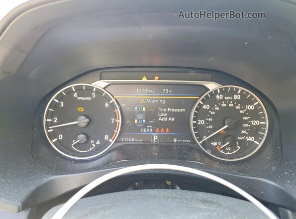 1N4BL4CW2PN367864 2023 NISSAN ALTIMA White Widok zestawu wskaźników
