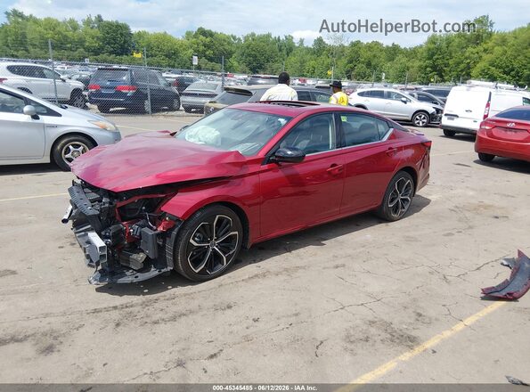 1N4BL4CW2PN412804 2023 NISSAN ALTIMA Red წინა მარცხენა ხედი სამი მეოთხედიდან