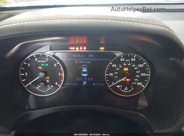 1N4BL4CW2RN403488 2024 NISSAN ALTIMA Silver Вид задніх сидінь