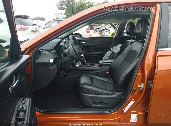 1N4BL4CW3LC258593 2020 NISSAN ALTIMA Orange წინა სალონის ხედი