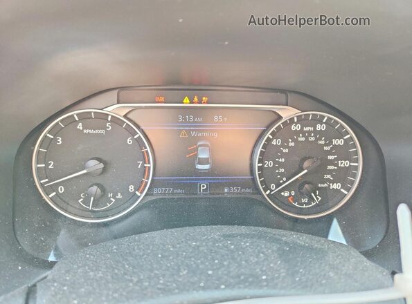 1N4BL4CW4KN312907 2019 NISSAN ALTIMA Orange ხელსაწყოთა პანელის ხედი