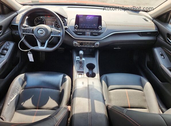 1N4BL4CW4KN312907 2019 NISSAN ALTIMA Orange წინა პანელის ხედი
