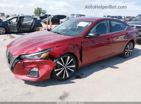 1N4BL4CW5KC223150 2019 NISSAN ALTIMA Красный Передняя левая четверть