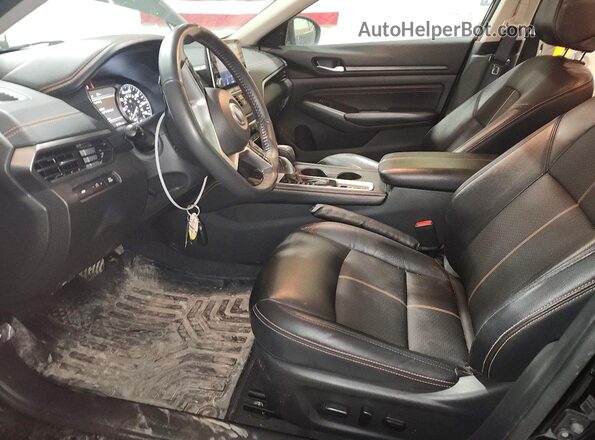 1N4BL4CW6NN400751 2022 NISSAN ALTIMA Черный Вид салона спереди