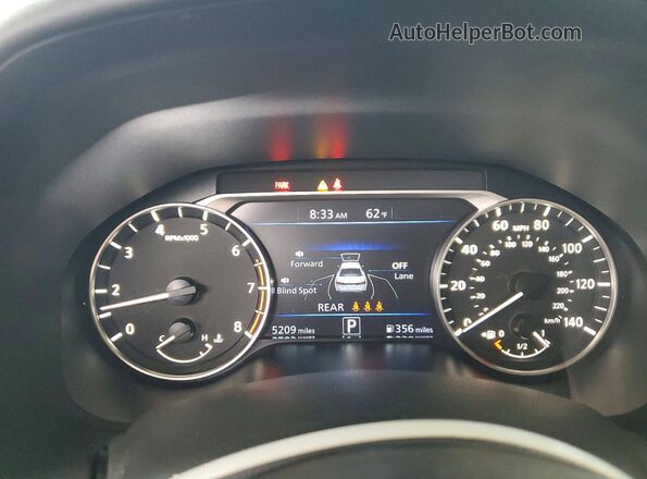 1N4BL4CW7SN433270 2025 NISSAN ALTIMA Silver Widok zestawu wskaźników
