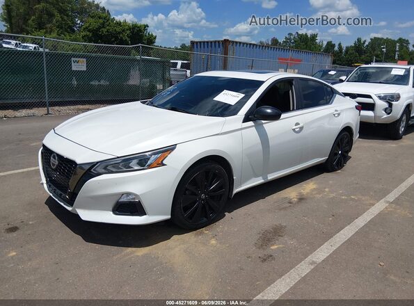1N4BL4CW8LC239389 2020 NISSAN ALTIMA Белый Передняя левая четверть