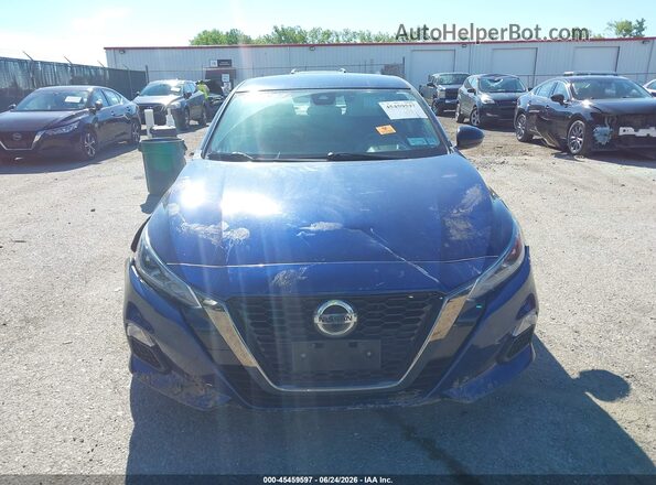 1N4BL4CW8LC263336 2020 NISSAN ALTIMA Blue Instrument cluster view