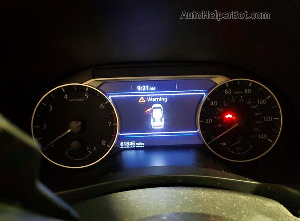 1N4BL4CW8NN418328 2022 NISSAN ALTIMA White Widok zestawu wskaźników