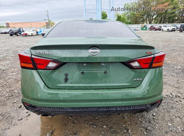 1N4BL4CW9SN339505 2025 NISSAN ALTIMA Green Widok z tyłu