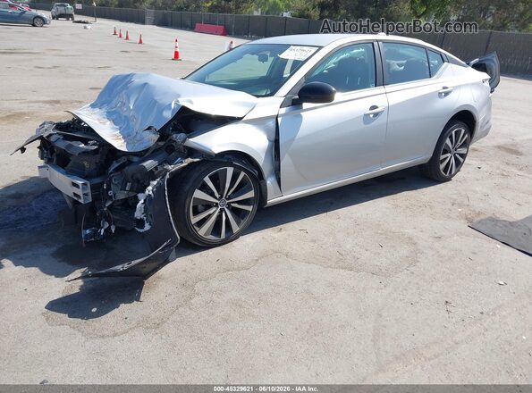 1N4BL4CWXKC175483 2019 NISSAN ALTIMA Silver წინა მარცხენა ხედი სამი მეოთხედიდან