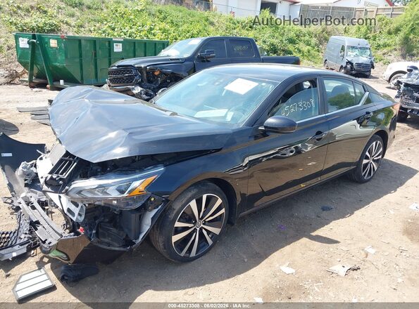 1N4BL4CWXLC242584 2020 NISSAN ALTIMA Black წინა მარცხენა ხედი სამი მეოთხედიდან