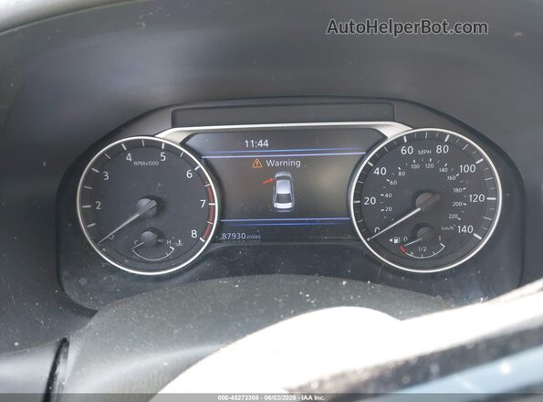 1N4BL4CWXLC242584 2020 NISSAN ALTIMA Black უკანა სავარძლების ხედი