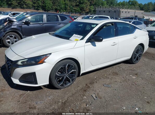 1N4BL4CWXRN320276 2024 NISSAN ALTIMA White Առջևի ձախ երեք քառորդ տեսարան