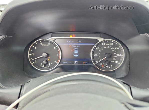1N4BL4DV0KC204060 2019 NISSAN ALTIMA Серый Вид щитка приборов