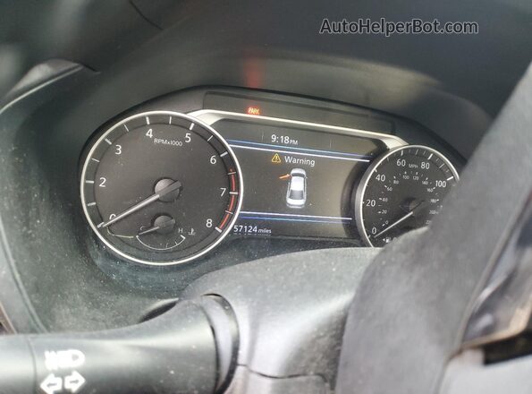 1N4BL4DV0KC220291 2019 NISSAN ALTIMA Black Instrument cluster view