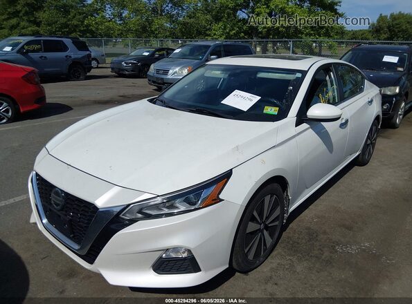 1N4BL4DV0MN310029 2021 NISSAN ALTIMA White წინა მარცხენა ხედი სამი მეოთხედიდან