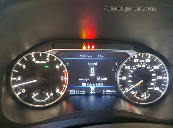 1N4BL4DV0PN340264 2023 NISSAN ALTIMA Серебряный Вид щитка приборов