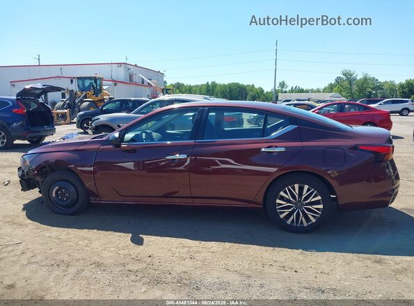 1N4BL4DV0RN337786 2024 NISSAN ALTIMA Burgundy Панорамний вид салону 360°