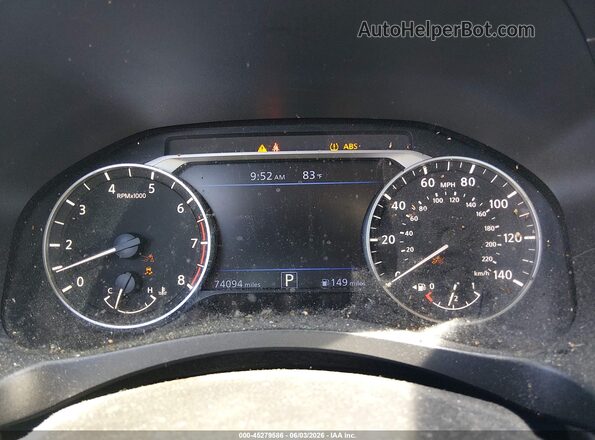 1N4BL4DV0RN385174 2024 NISSAN ALTIMA Серый Вид задних сидений