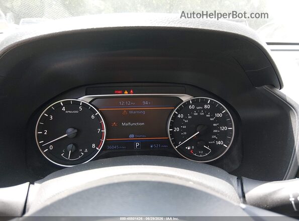1N4BL4DV0SN368414 2025 NISSAN ALTIMA Black Widok tylnych siedzeń