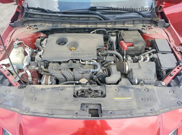 1N4BL4DV1KC124833 2019 NISSAN ALTIMA Burgundy Вид задньої частини салону