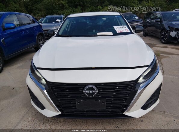 1N4BL4DV1RN424872 2024 NISSAN ALTIMA White Вид щитка приладів