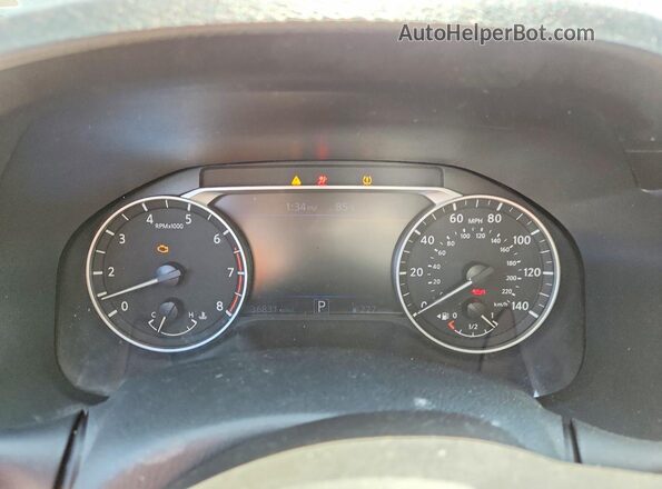 1N4BL4DV1SN305869 2025 NISSAN ALTIMA Gray Vista del cuadro de instrumentos