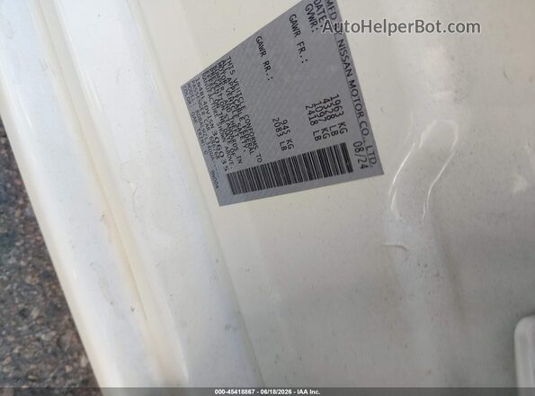 1N4BL4DV1SN306035 2025 NISSAN ALTIMA White Вид підкапотного простору